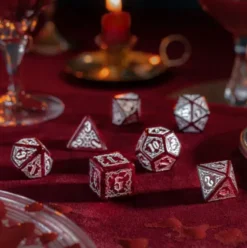 Q-Workshop - Bloodsucker RPG Dice Set: Scarlet