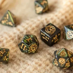 Q-Workshop - Cats RPG Dice Set: Pixel (7-delig)