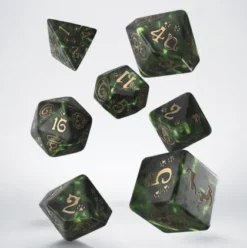 Q-Workshop - Cats RPG Dice Set: Pixel (7-delig)
