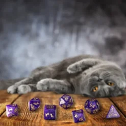 Q-Workshop - Cats RPG Dice Set: Purrito