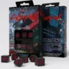 Q-Workshop - Cyberpunk Red: Night City Essential Dice Set (6-delig)