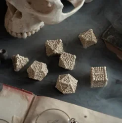 Q-Workshop - Dice Macabre RPG Dice Set (7-delig)