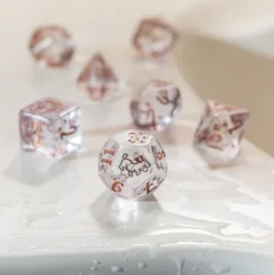 Q-Workshop - Dogs RPG Dice Set: Bubbles (7-delig)