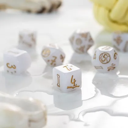 Q-Workshop - Dogs RPG Dice Set: Charlie (7-delig)
