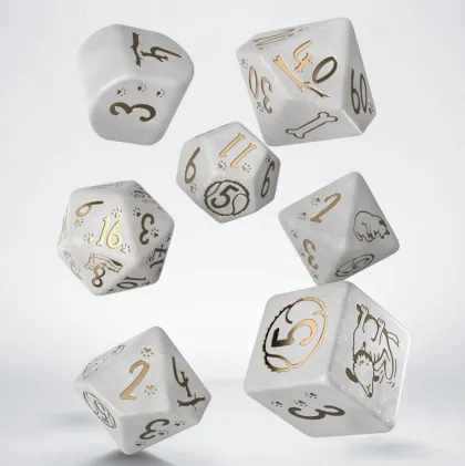 Q-Workshop - Dogs RPG Dice Set: Charlie (7-delig)
