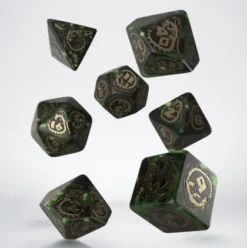 Q-Workshop - Dragons RPG Dice Set: Nephrite