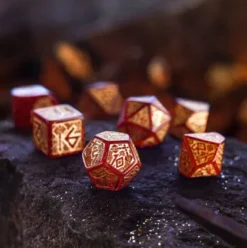 Q-Workshop - Dwarven RPG Dice Set: Jewels (7-delig)