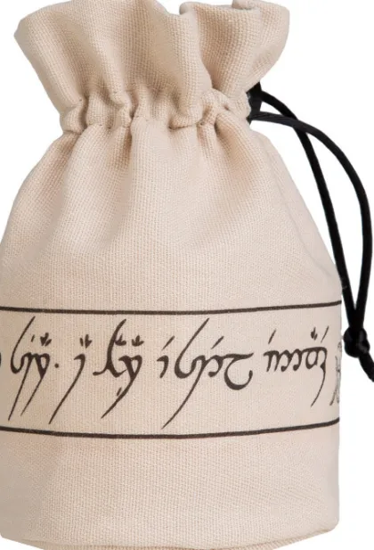 Q-Workshop - Elvish Dice Pouch: Beige & Black