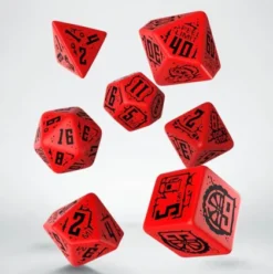 Q-Workshop - Final Race RPG Dice Set: Engine Roar (7-delig)