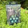 Q-Workshop - Forest RPG Dice Set: Tundra (7-delig)
