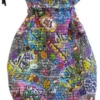 Q-Workshop - Full Art Dice Pouch: Graffiti