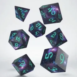 Q-Workshop - Full Art Dice Set: Stardust