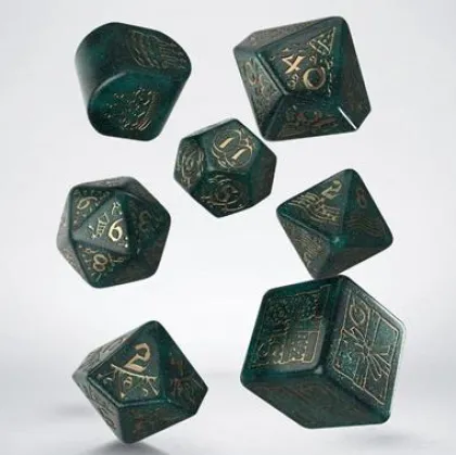 Q-Workshop - Happy Birthday Dice Set: Balloons (7 stuks)