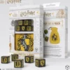 Q-Workshop - Harry Potter Dice & Pouch: Hufflepuff (5-delig)