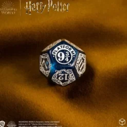 Q-Workshop - Harry Potter Modern RPG Dice Set: Ravenclaw - Blue (7-delig)