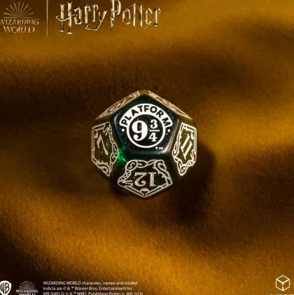 Q-Workshop - Harry Potter Modern RPG Dice Set: Slytherin - Green (7-delig)