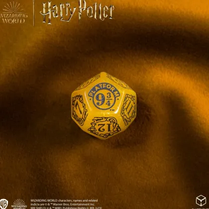 Q-Workshop - Harry Potter Modern RPG Dice Set: Hufflepuff - Yellow (7-delig)