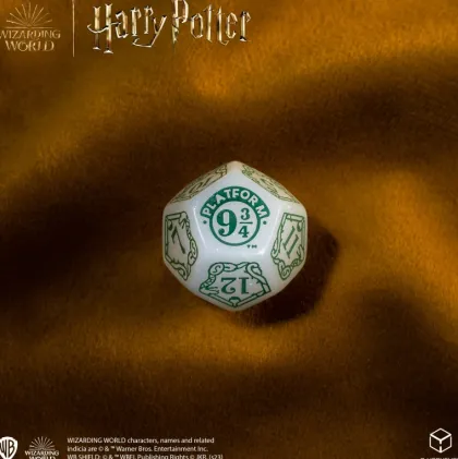 Q-Workshop - Harry Potter Modern RPG Dice Set: Slytherin - White (7-delig)