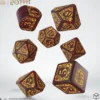 Q-Workshop - Harry Potter Modern RPG Dice Set: Gryffindor - Red (7-delig)