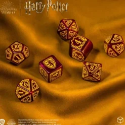 Q-Workshop - Harry Potter Modern RPG Dice Set: Gryffindor - Red (7-delig)