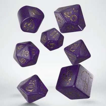 Q-Workshop - Llama RPG Dice Set: Zippy (7-delig)