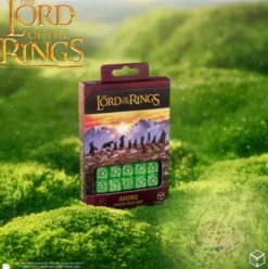 Q-Workshop - Lord of the Rings D6 Dice Set: Shire (10-delig)