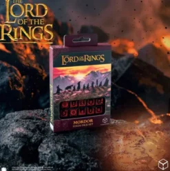 Q-Workshop - Lord of the Rings D6 Dice Set: Mordor (10-delig)