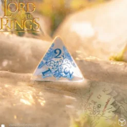 Q-Workshop - Lord of the Rings RPG Dice Set: Rivendell - Water (7-delig)