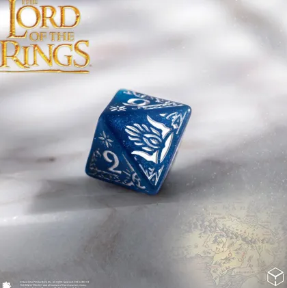 Q-Workshop - Lord of the Rings RPG Dice Set: Gondor (7-delig)