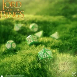 Q-Workshop - Lord of the Rings RPG Dice Set: Shire (7-delig)