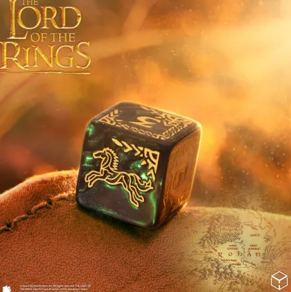 Q-Workshop - Lord of the Rings RPG Dice Set: Rohan (7-delig)