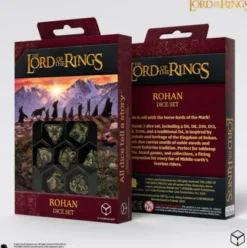 Q-Workshop - Lord of the Rings RPG Dice Set: Rohan (7-delig)