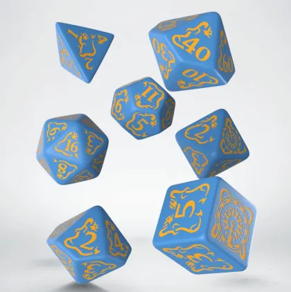 Q-Workshop - Pathfinder RPG Dice Set: Ruins of Azlant (7-delig)