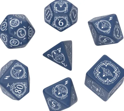 Q-Workshop - Pathfinder RPG Dice Set: Hell's Rebels (7-delig)