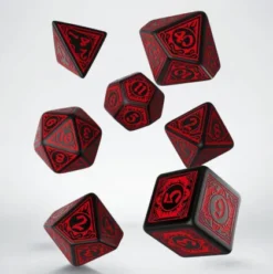 Q-Workshop - Pathfinder RPG Dice Set: Wrath of the Righteous (7-delig)