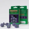 Q-Workshop - Pathfinder RPG Dice Set: Goblin Dice Purple & Green (7-delig)