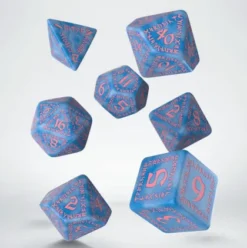 Q-Workshop - Runic RPG Dice Set: Glacier & Pink
