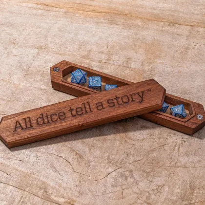 Q-Workshop - Sapelli All Dice Box