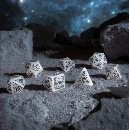 Q-Workshop - Space RPG Dice Set: Apollo (7-delig)