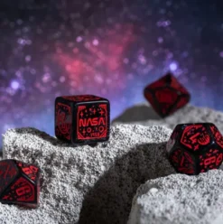 Q-Workshop - Space RPG Dice Set: Voyager (7-delig)