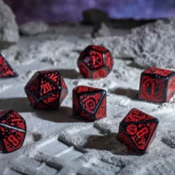 Q-Workshop - Space RPG Dice Set: Voyager (7-delig)