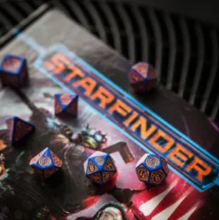 Q-Workshop - Starfinder RPG Dice Set: Dead Suns (7-delig)