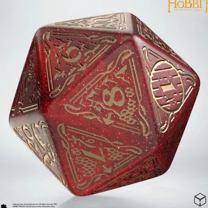 Q-Workshop - The Hobbit Spindown Die D20: Ember