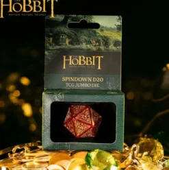 Q-Workshop - The Hobbit Spindown Die D20: Ember