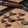 Q-Workshop - The Witcher RPG Dice Set: Geralt - The Roach's Companion (8-delig)