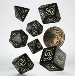 Q-Workshop - The Witcher RPG Dice Set: Ciri - The Zireael (8-delig)