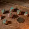 Q-Workshop - The Witcher RPG Dice Set: Triss - Merigold the Fearless (8-delig)