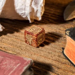 Q-Workshop - The Witcher RPG Dice Set: Vesemir - The Wise Witcher (8-delig)