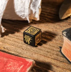 Q-Workshop - The Witcher RPG Dice Set: Vesemir - The Sword Master (8-delig)