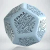 Q-Workshop - Weather Generator Die: Blue & Black